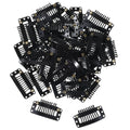 50pcs Wig Clips To Secure Wig No Sew Clips 9-Teeth Hair Extension Metal Hairpieces Snap Clips U Shape In Hair Extension Clips Wigs Snap Clips For Women Black Hair Extensions Clip In
